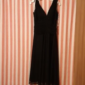 Black formal dress